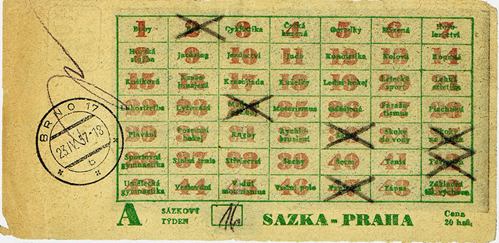 Bohatá historie Sazky přehledně